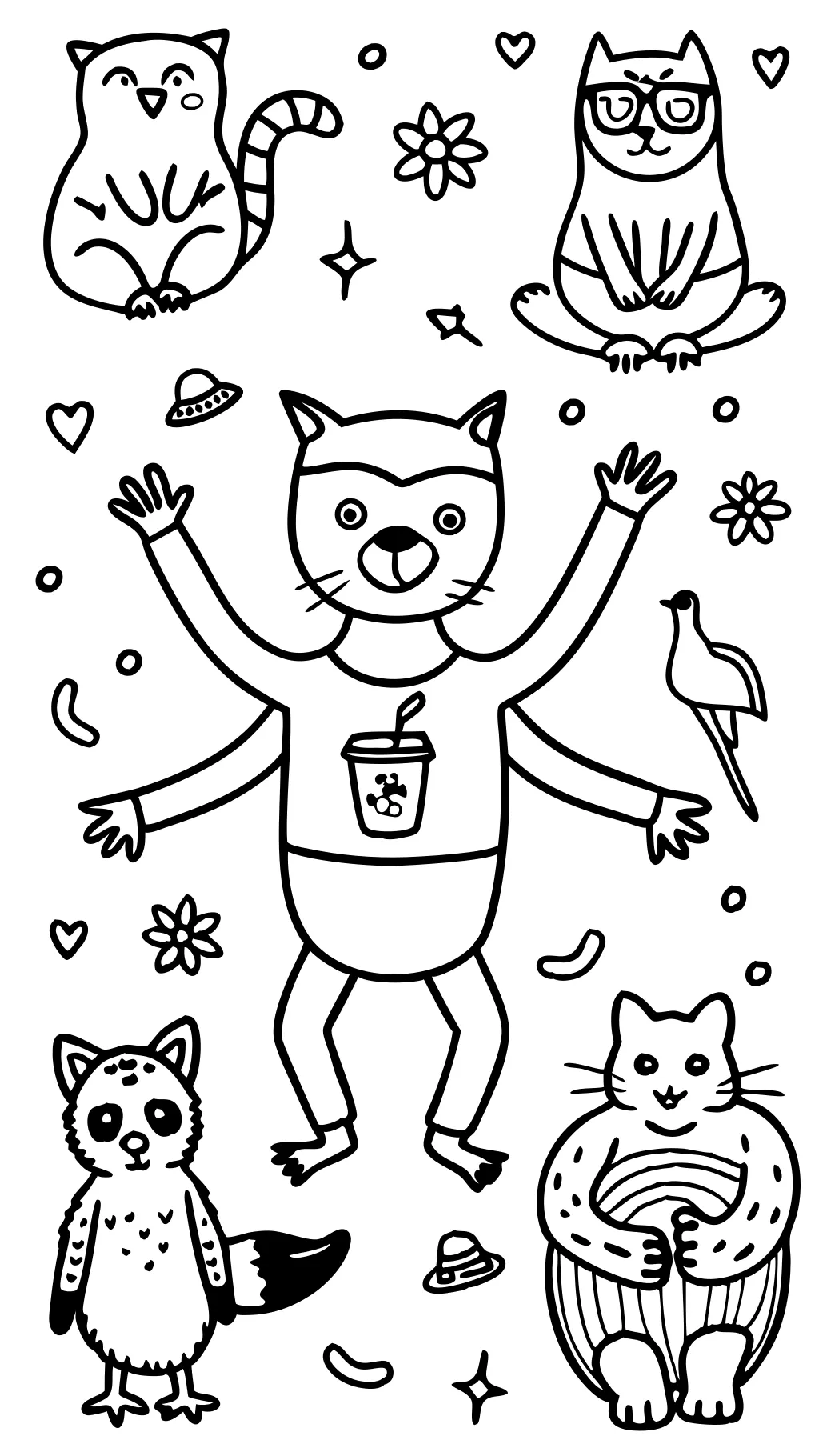 funny adult coloring pages